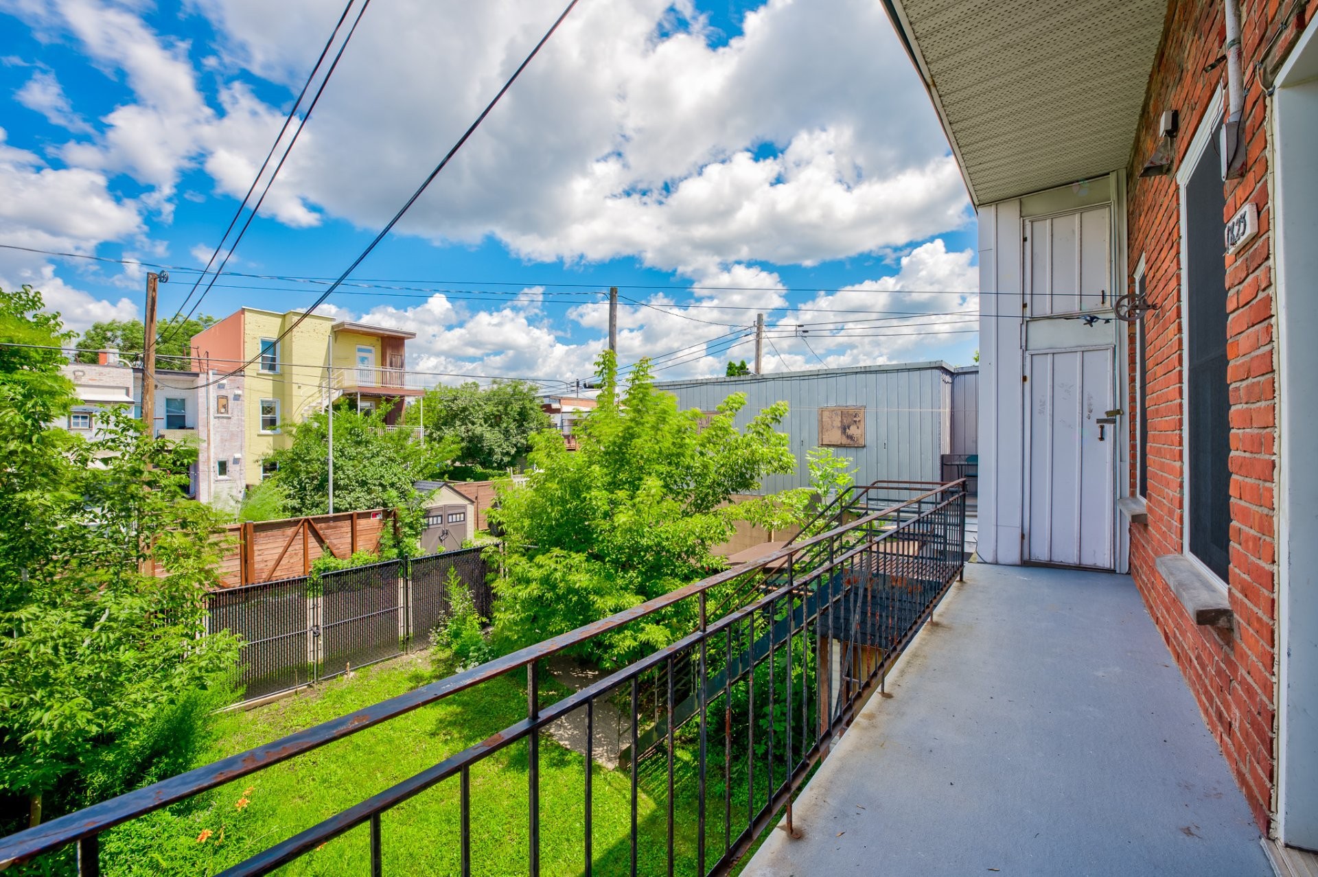 Balcony - 1823 Rue De Villiers, Montréal (Le Sud-Ouest), QC - Outdoor