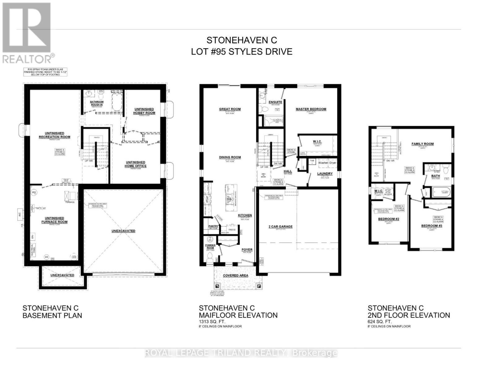 Floor Plans 95 Styles Dr. - 95 Styles Drive, St. Thomas, ON - Other