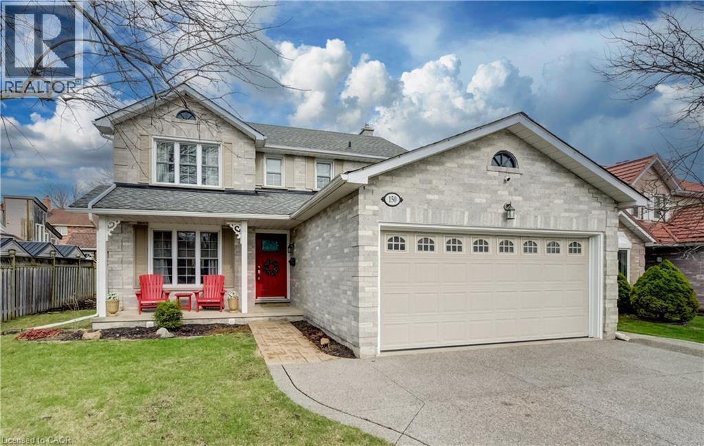 150 Bayne Crescent, Cambridge, ON - Outdoor With Deck Patio Veranda With Facade