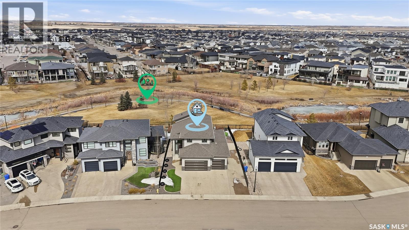 4128 Green Willow Terrace E, Regina, SK - Outdoor With View