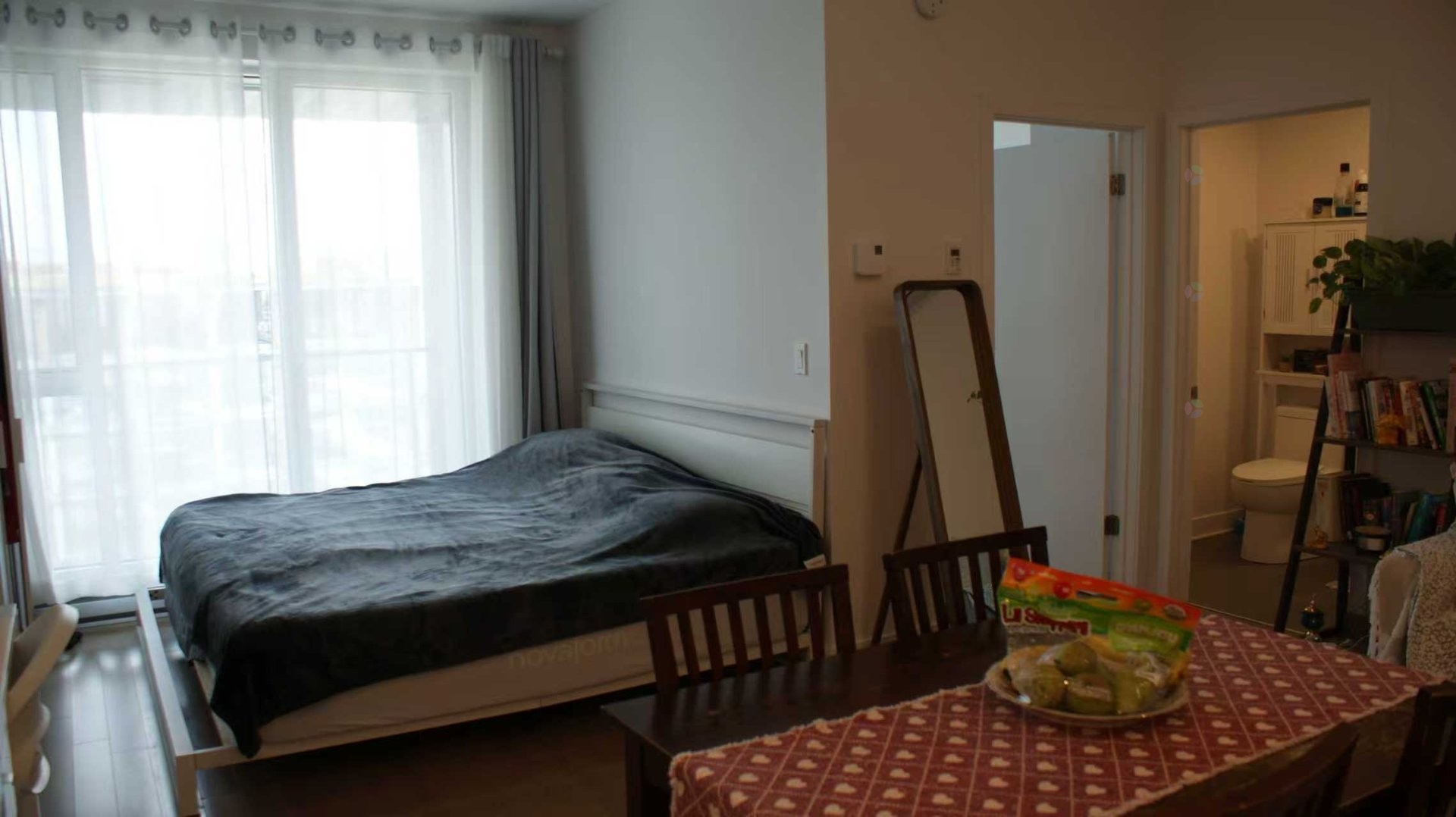 Living Room - 603-5265 Rue Mackenzie, Montréal (Côte-Des-Neiges/Notre-Dame-De-Grâce), QC - Indoor Photo Showing Bedroom