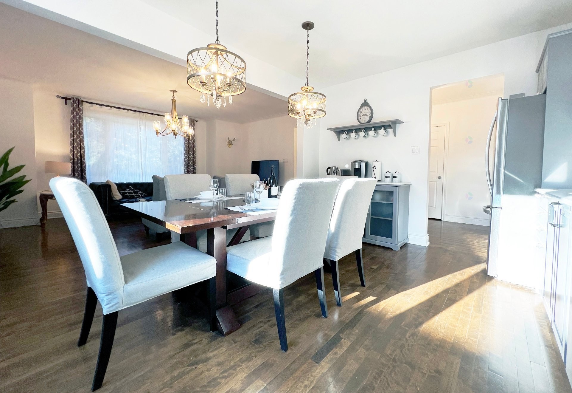Salle à manger - 4672 Av. Lacombe, Montréal (Côte-Des-Neiges/Notre-Dame-De-Grâce), QC - Indoor Photo Showing Dining Room