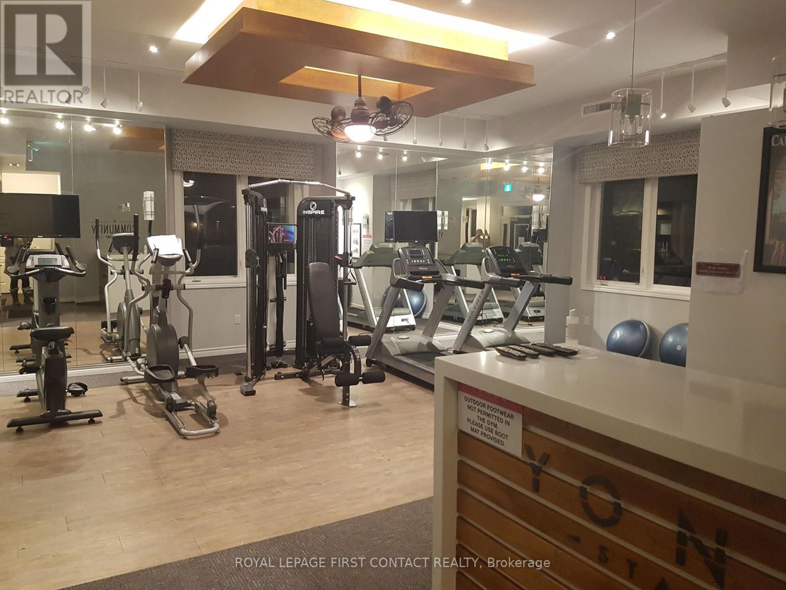 4 - 29 Madelaine Drive, Barrie, ON - Indoor Photo Showing Gym Room