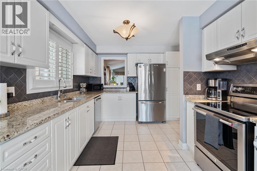 51 Redtail Crescent, Hamilton, ON - Indoor Photo Showing Kitchen With Double Sink