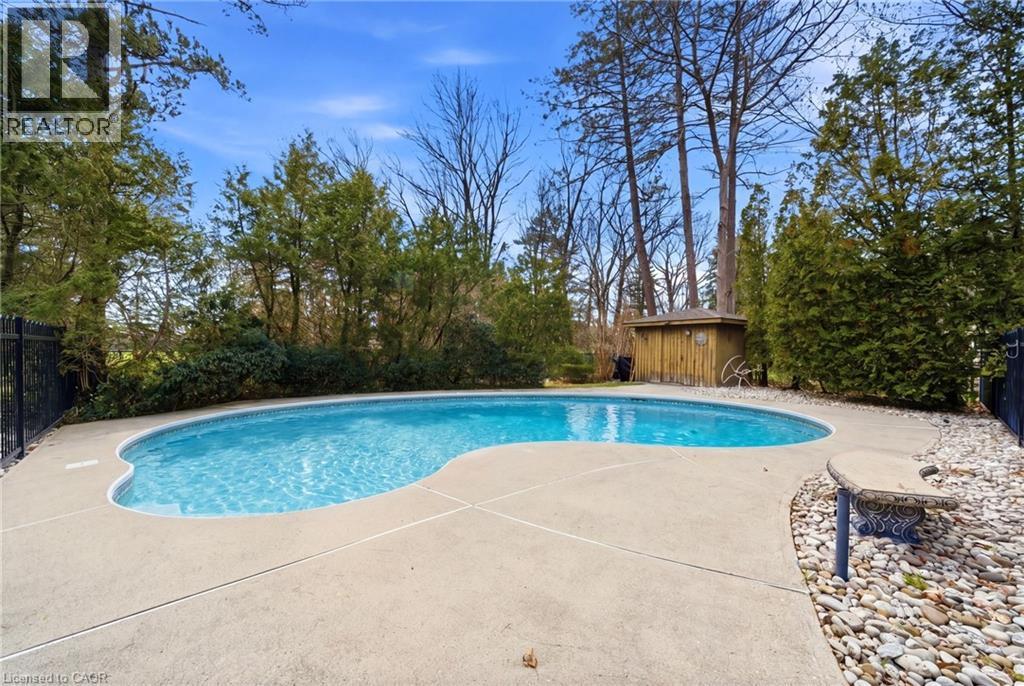 6 Summit Circle, Simcoe, ON - Outdoor With In Ground Pool With Backyard