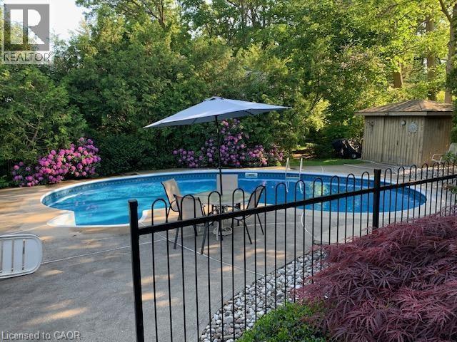 6 Summit Circle, Simcoe, ON - Outdoor With In Ground Pool With Backyard