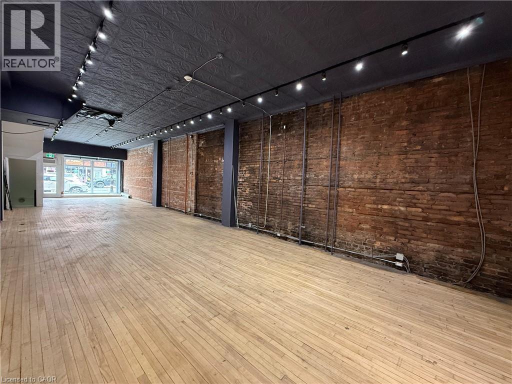 Retail Space featuring track lighting - 228 James Street N, Hamilton, ON