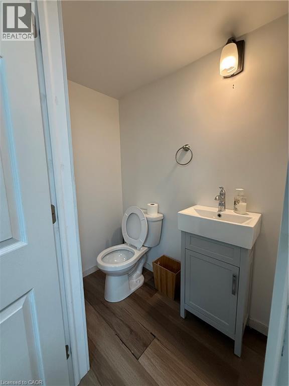 2 Pc Bathroom featuring vanity - 228 James Street N, Hamilton, ON