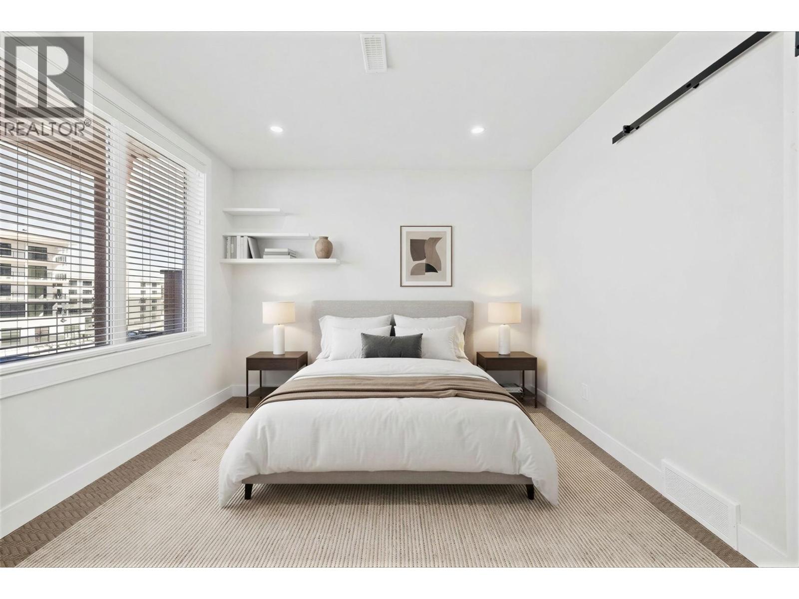 Spare bedroom (virtually staged) - 1860 Blue Bunch Court, Kelowna, BC - Indoor Photo Showing Bedroom