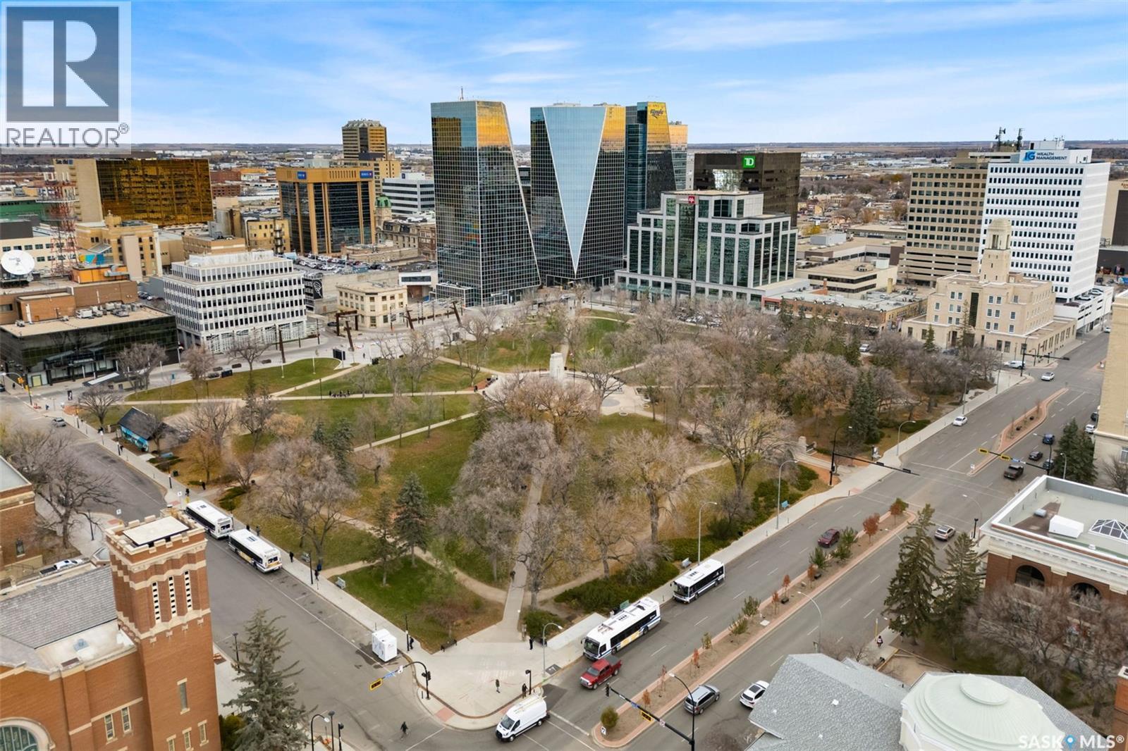 1002 1914 Hamilton Street, Regina, SK - Outdoor With View