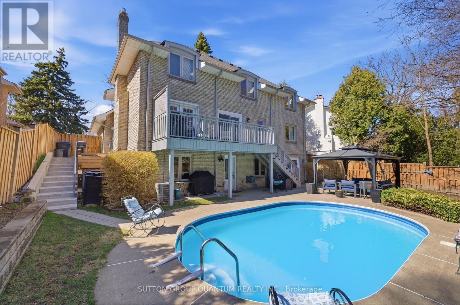 2509 King Forrest Drive, Mississauga, ON - Outdoor With In Ground Pool With Deck Patio Veranda