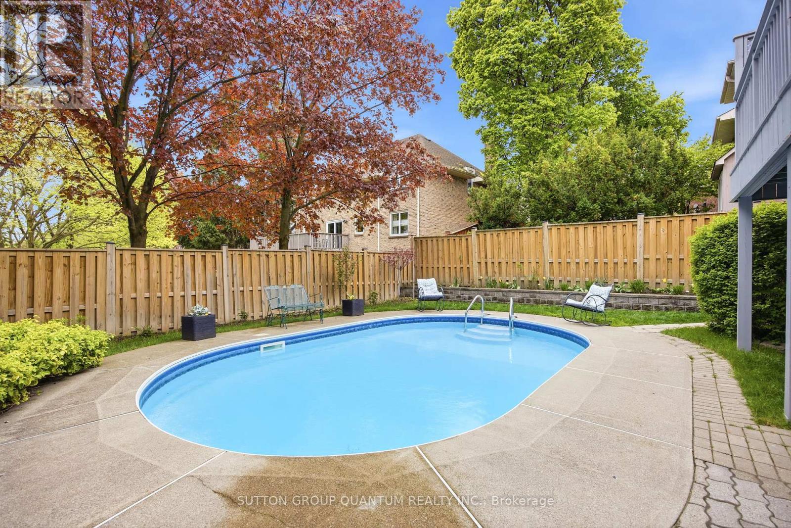 2509 King Forrest Drive, Mississauga, ON - Outdoor With In Ground Pool With Backyard