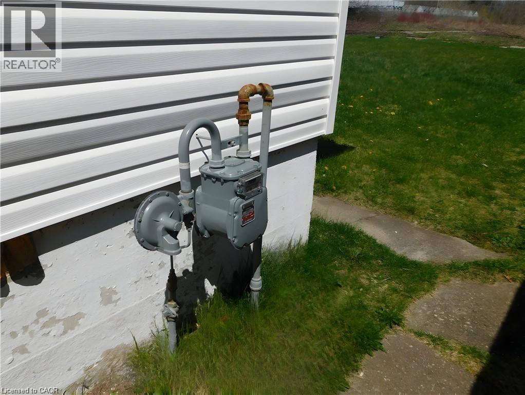 Exterior view of gas meter - 2474 Highway 24, Simcoe, ON