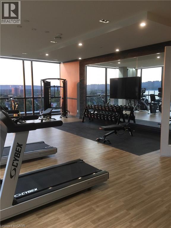 Skyline Fitness Center - 101 Locke Street Unit# 511, Hamilton, ON - Indoor Photo Showing Gym Room