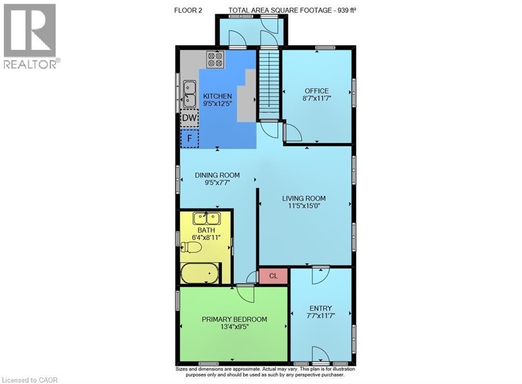 View of room layout - 844 Upper Wellington Street, Hamilton, ON - Other