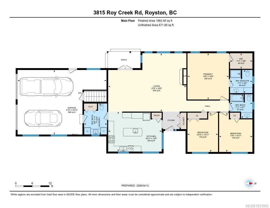 3815 Roy Creek Rd, Royston, BC