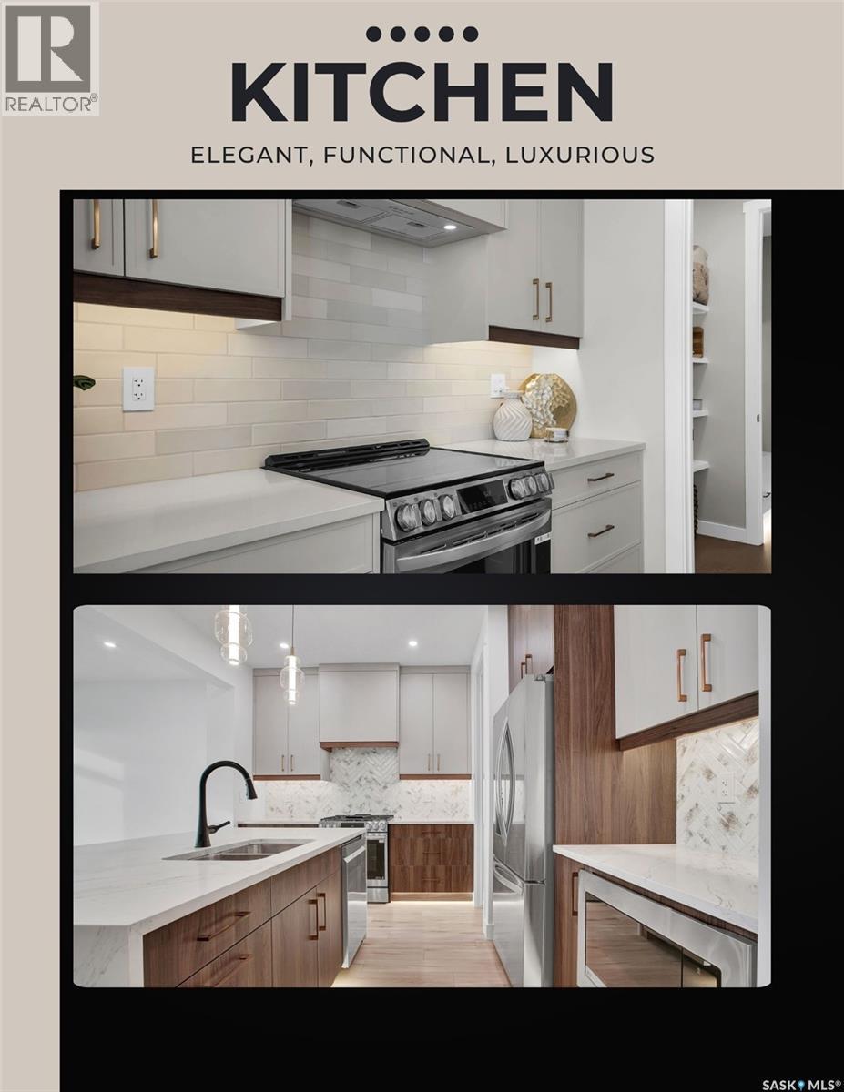 102 Cockcroft Manor, Saskatoon, SK - Indoor Photo Showing Kitchen