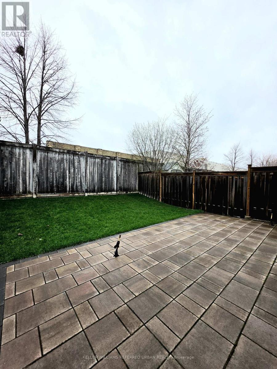 Recently interlocked with fire table gas connect. - 129 Dolce Crescent, Vaughan, ON - Outdoor