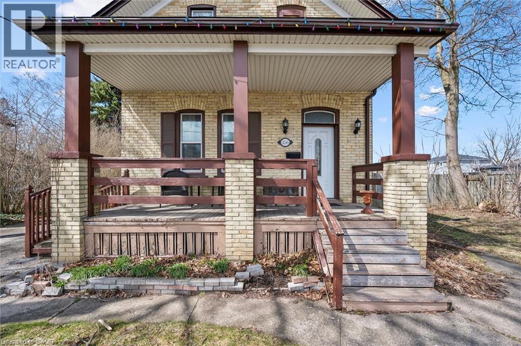 156 Wellington Street N, Kitchener, ON - Outdoor With Deck Patio Veranda