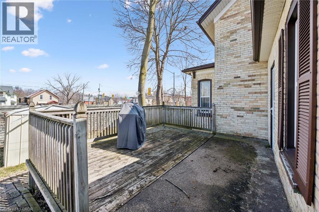 156 Wellington Street N, Kitchener, ON - Outdoor With Deck Patio Veranda
