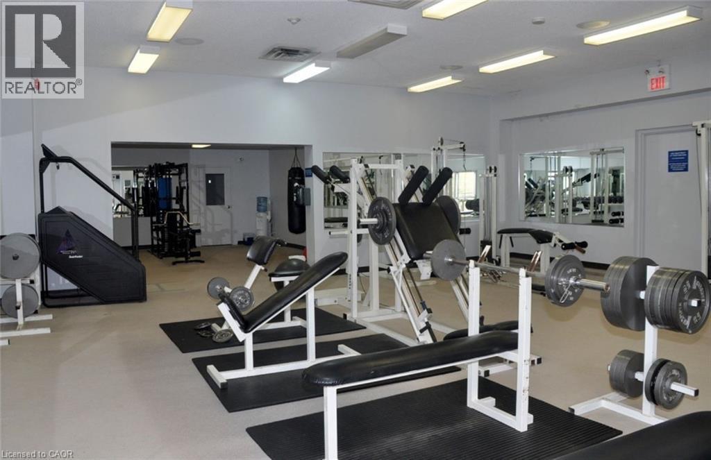57 Concession 12 E Unit# 101, Flamborough, ON - Indoor Photo Showing Gym Room