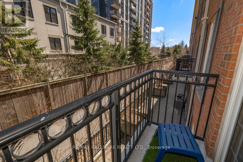 Juliette Balcony Off Primary Bedroom - 761 - 5 Everson Drive, Toronto, ON - Outdoor With Exterior