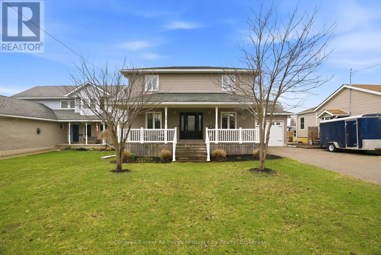 91 Park Street, Goderich (Goderich (Town)), ON - Outdoor With Deck Patio Veranda