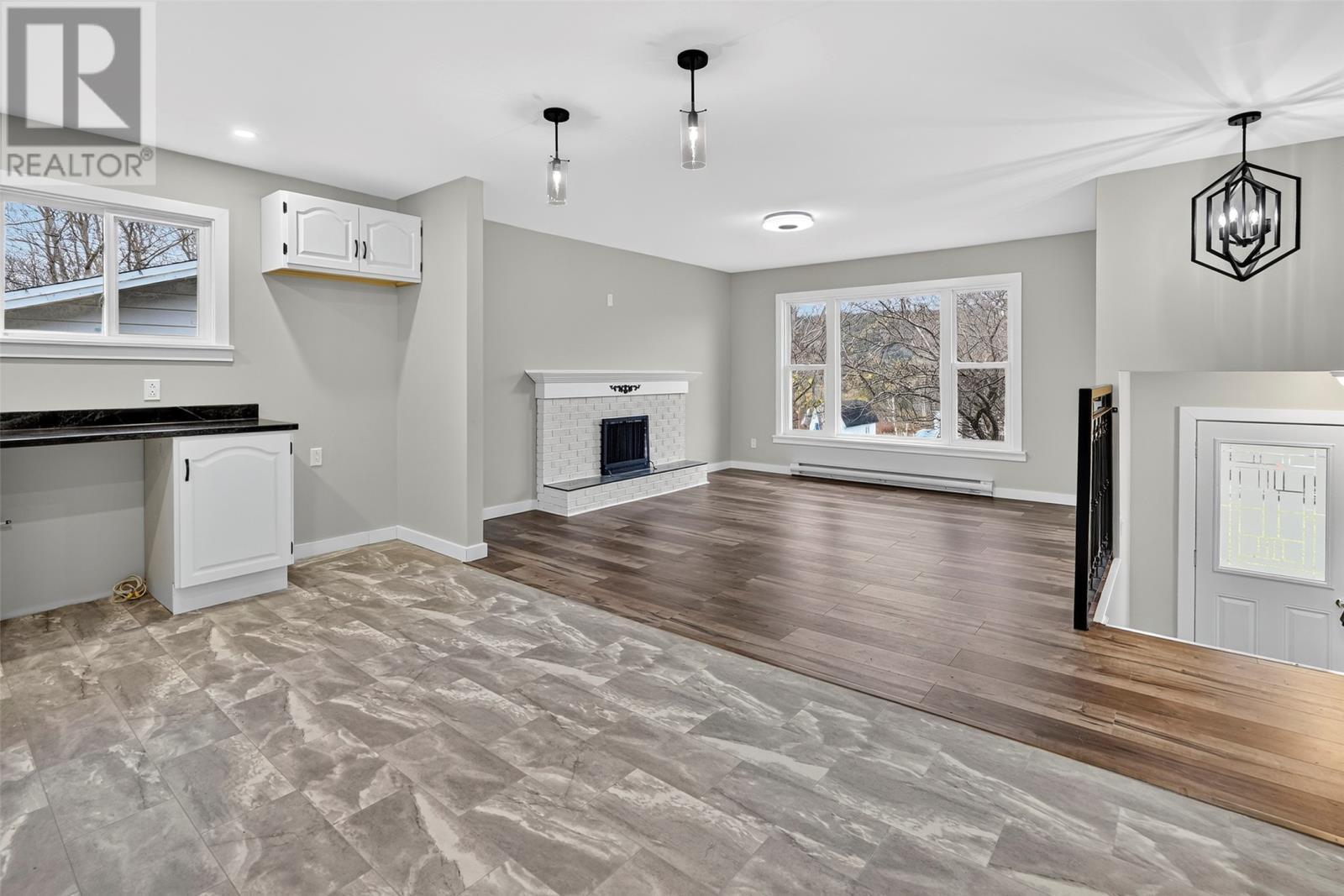 32 Church Road, Victoria, NL - Indoor With Fireplace