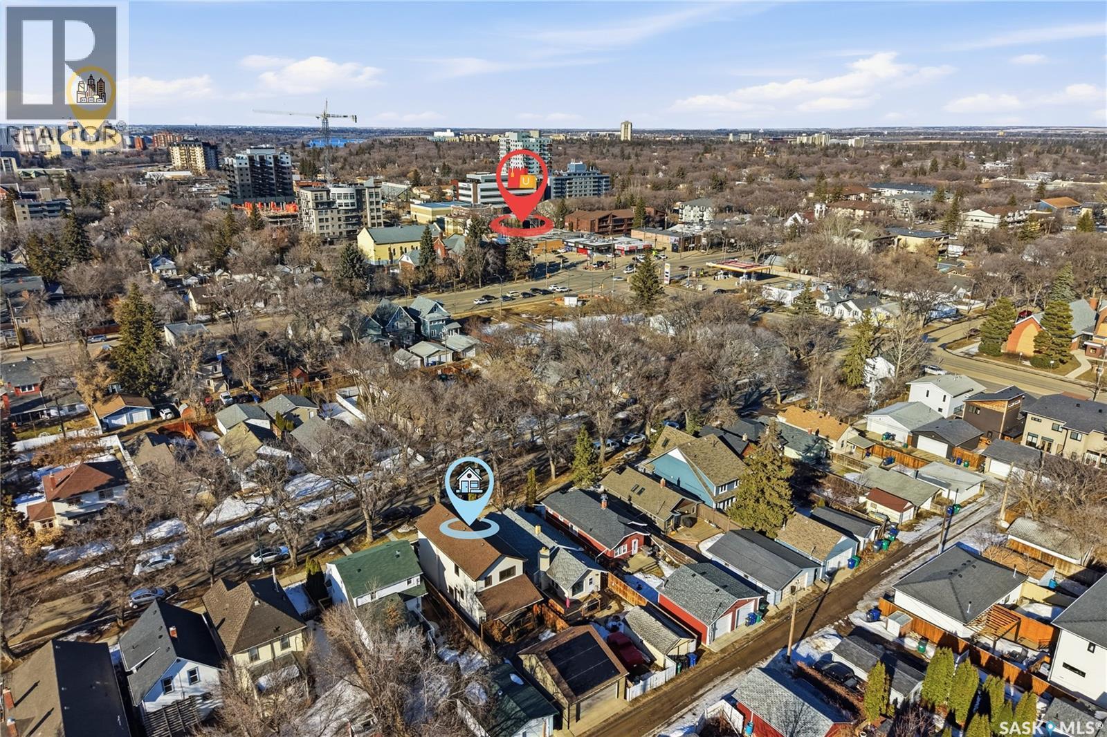 512 7Th Street E, Saskatoon, SK - Outdoor With View
