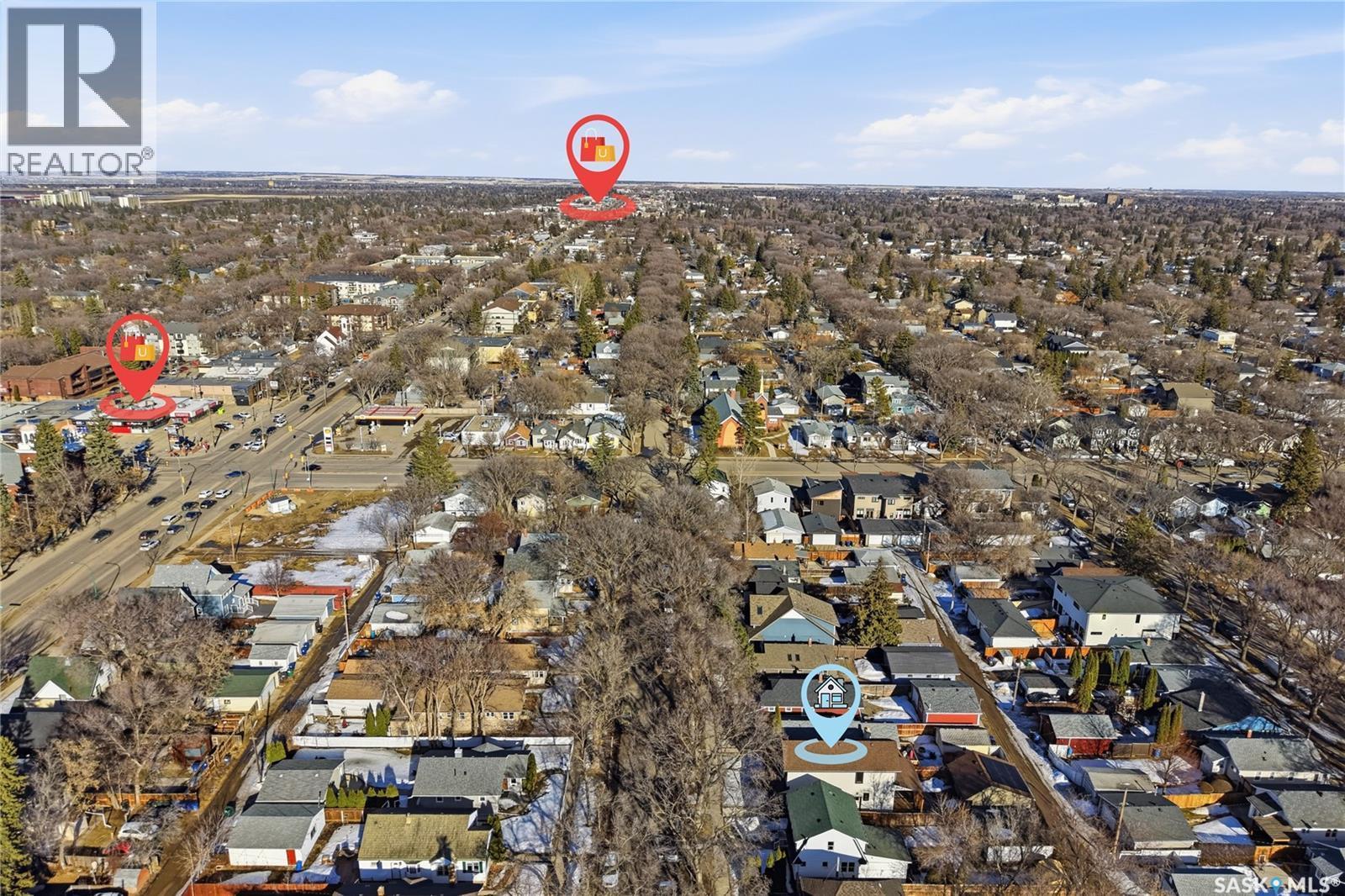 512 7Th Street E, Saskatoon, SK - Outdoor With View