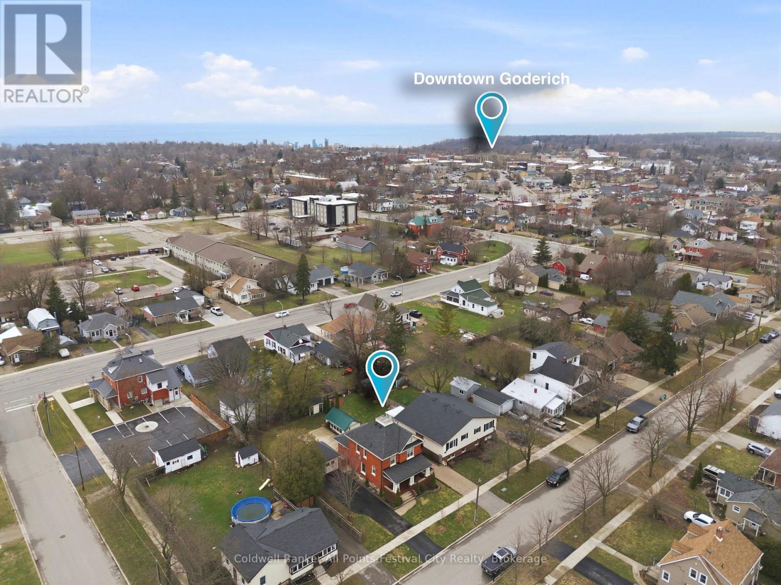 164 Palmerston Street, Goderich (Goderich (Town)), ON - Outdoor With View