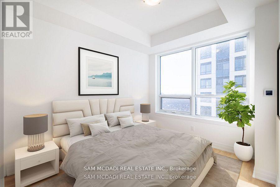 2709 - 30 Elm Drive, Mississauga, ON - Indoor Photo Showing Bedroom