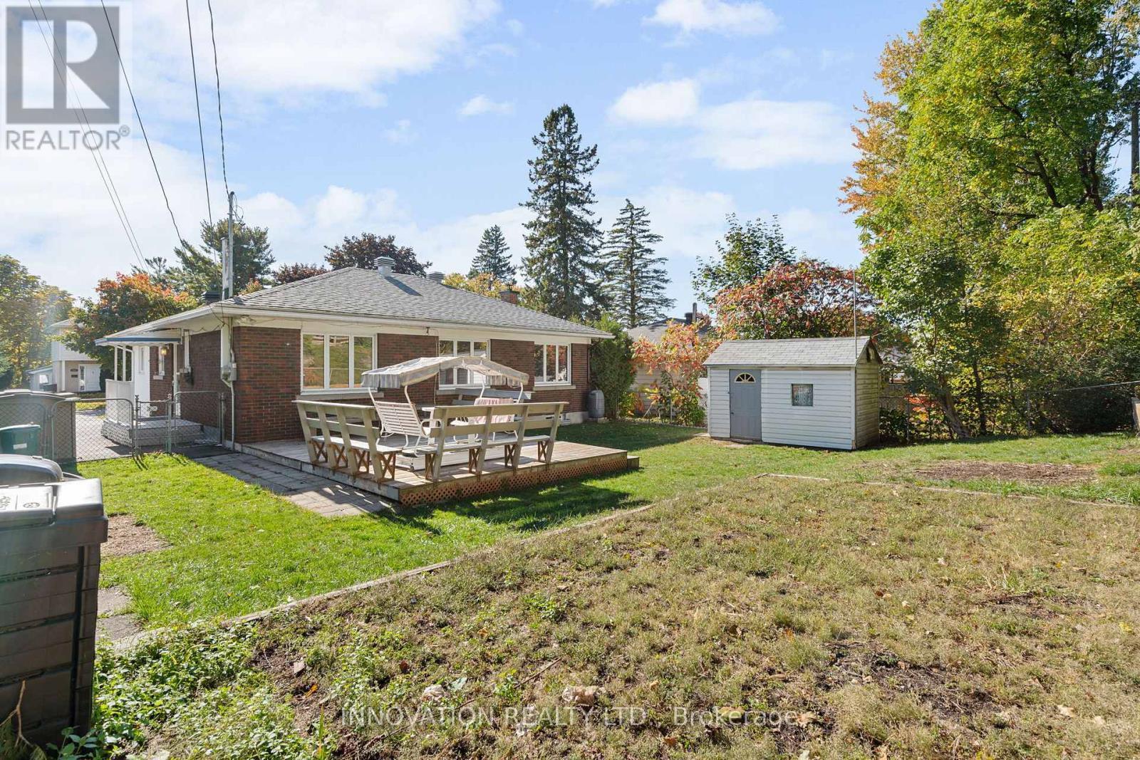 Large backyard - 1811 Hutton Avenue, Ottawa, ON - Outdoor With Deck Patio Veranda