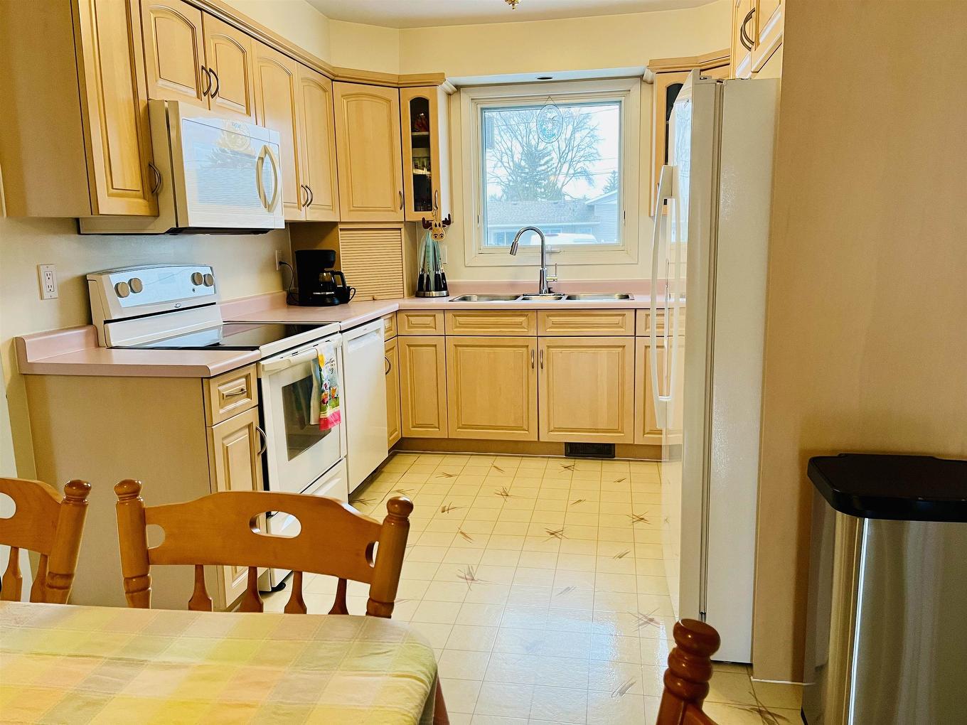 1125 Second St. E., Fort Frances, ON - Indoor Photo Showing Kitchen With Double Sink