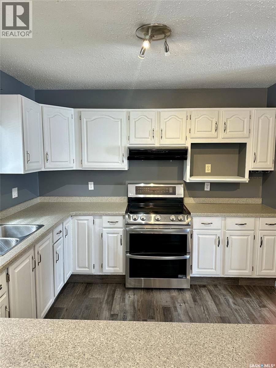 3317 Eagle Crescent, Prince Albert, SK - Indoor Photo Showing Kitchen With Double Sink