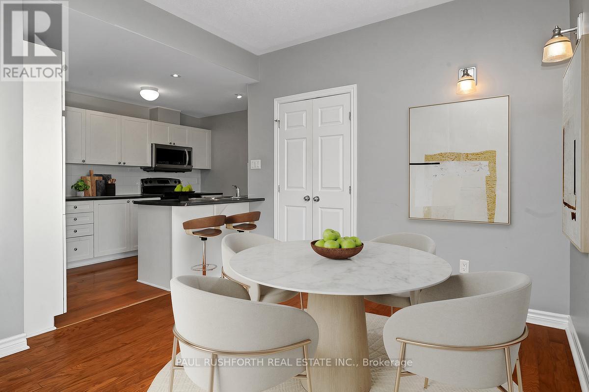 Virtually Staged-Dining Room/Kitchen - G - 1119 Stittsville Main Street, Ottawa, ON - Indoor Photo Showing Dining Room