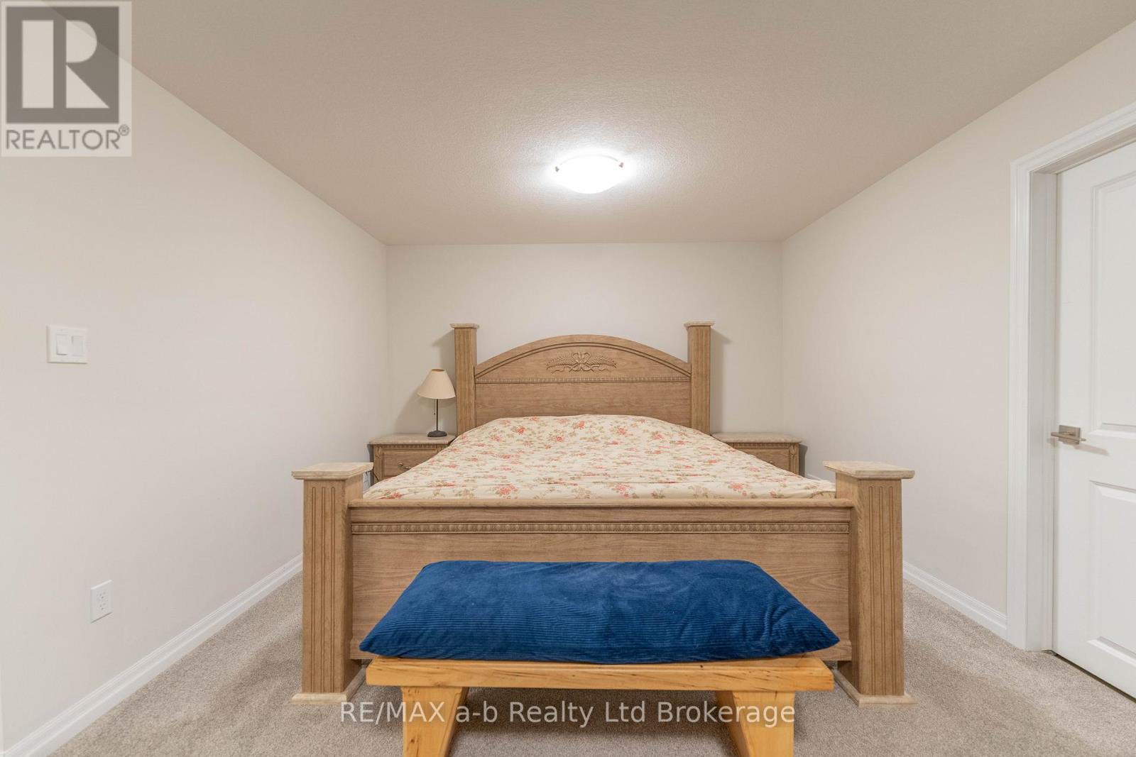 Recreation Room (currently used as bedroom) - 19 Huntley Avenue, Tillsonburg, ON - Indoor Photo Showing Bedroom