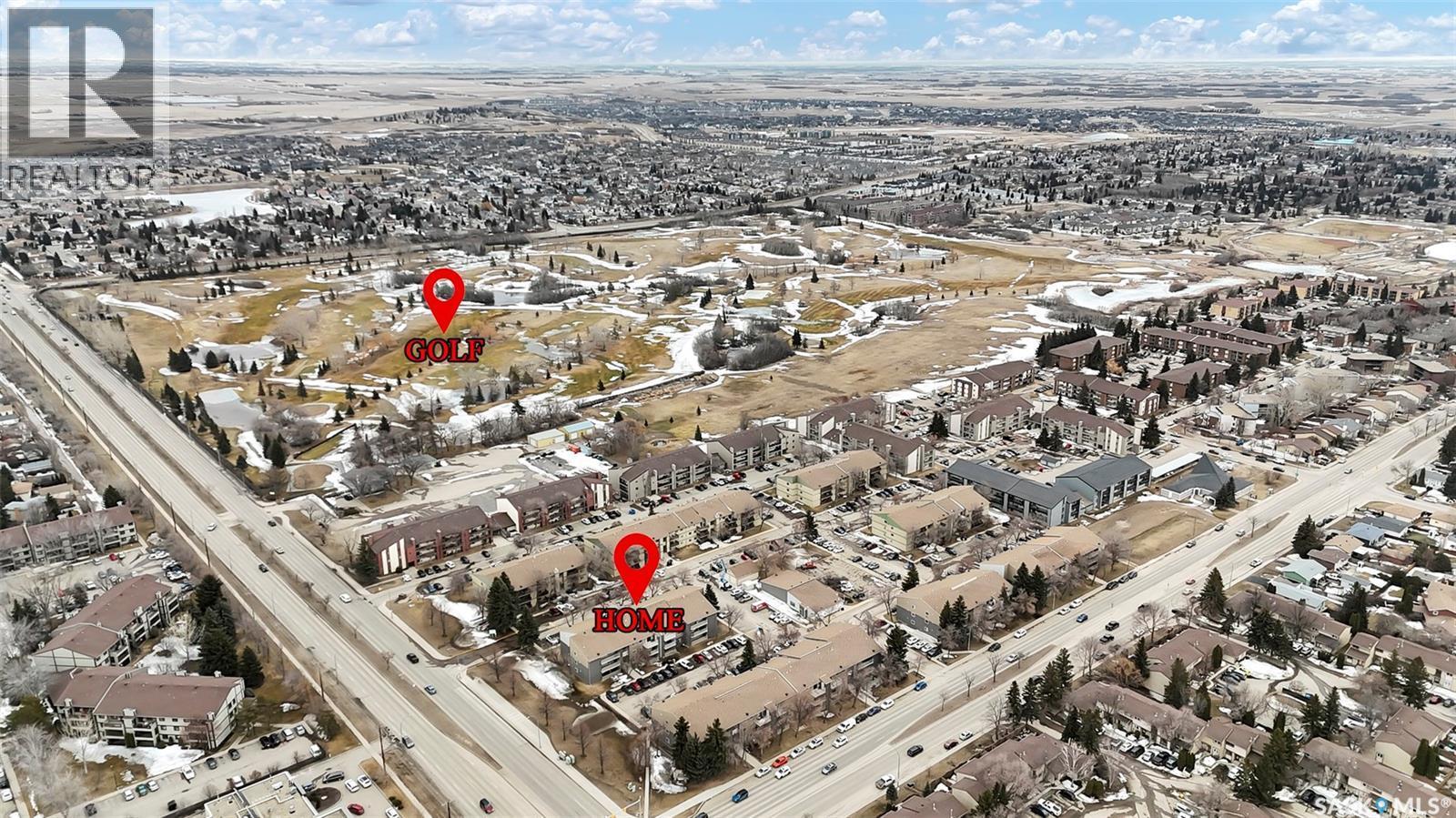 202B 1121 Mckercher Drive, Saskatoon, SK - Outdoor With View