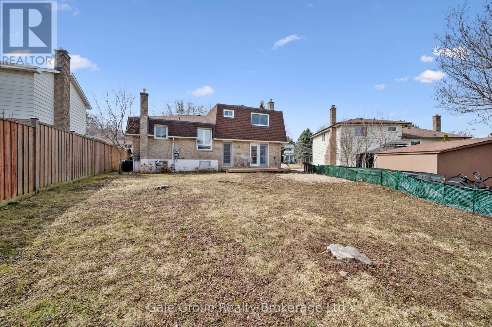 back yard - 165 Brookside Crescent, Kitchener, ON - Outdoor