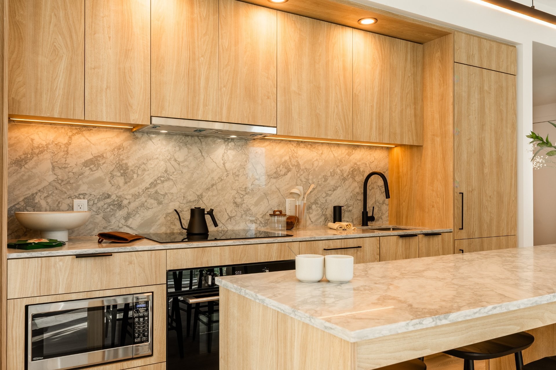 Kitchen - 318-1114 Rue St-Antoine O., Montréal (Ville-Marie), QC - Indoor Photo Showing Kitchen