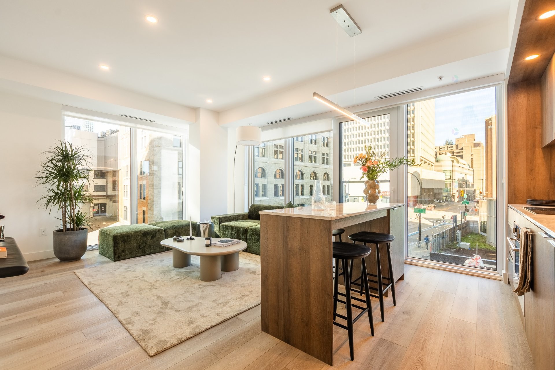 Overall view - 617-1114 Rue St-Antoine O., Montréal (Ville-Marie), QC - Indoor