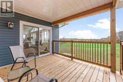 Porch #1 - stairs to side & backyard -