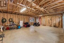 Garage - loads of room w/window looking backyard -