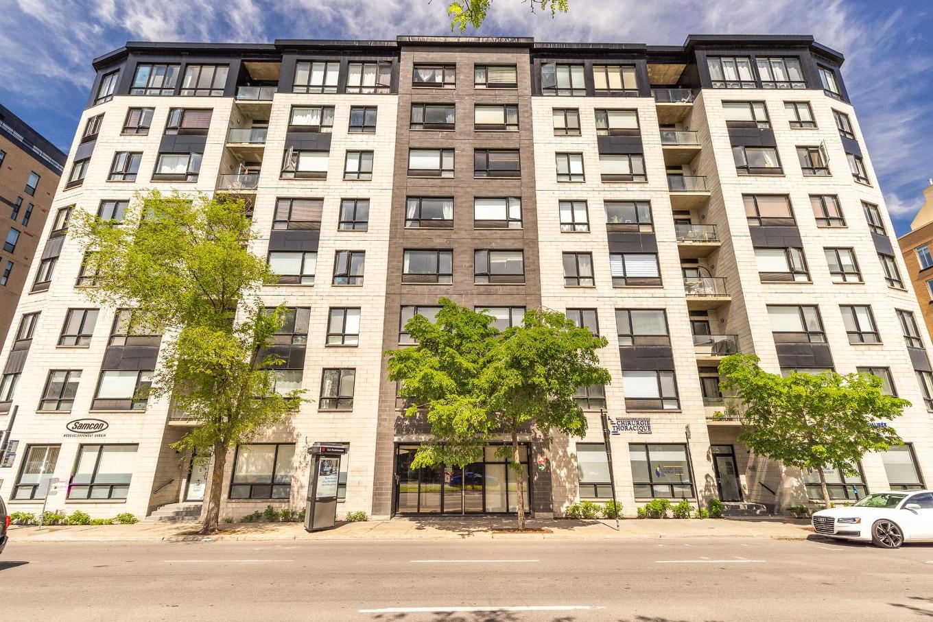 Frontage - 209-825 Boul. René-Lévesque E., Montréal (Ville-Marie), QC - Outdoor With Balcony With Facade