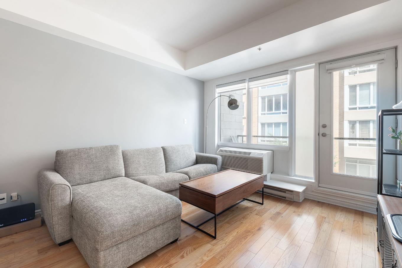 Living room - 209-825 Boul. René-Lévesque E., Montréal (Ville-Marie), QC - Indoor Photo Showing Living Room