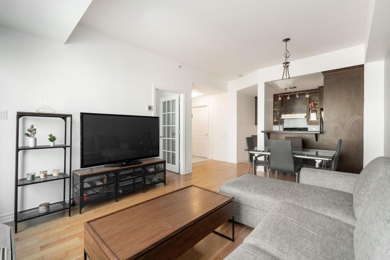 Living room - 209-825 Boul. René-Lévesque E., Montréal (Ville-Marie), QC - Indoor Photo Showing Living Room