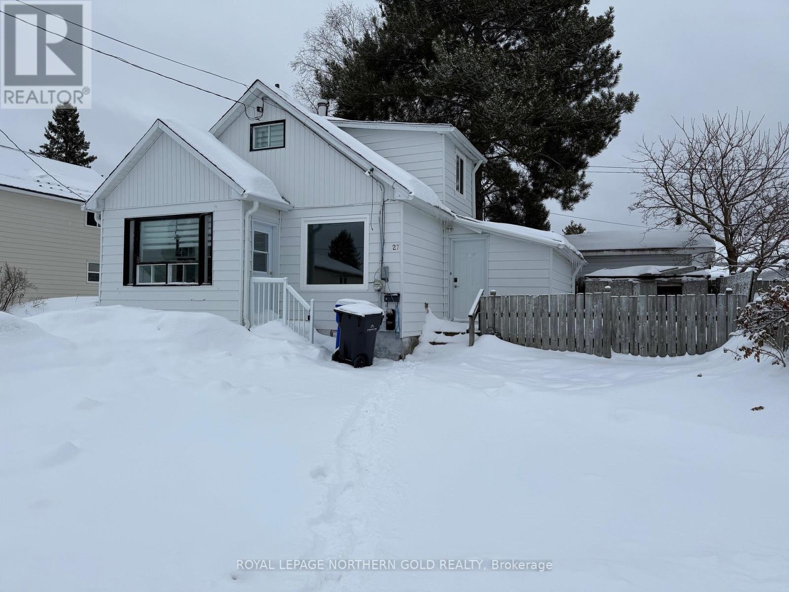 27 Rowan Avenue, Kirkland Lake (Kl & Area), ON - Outdoor