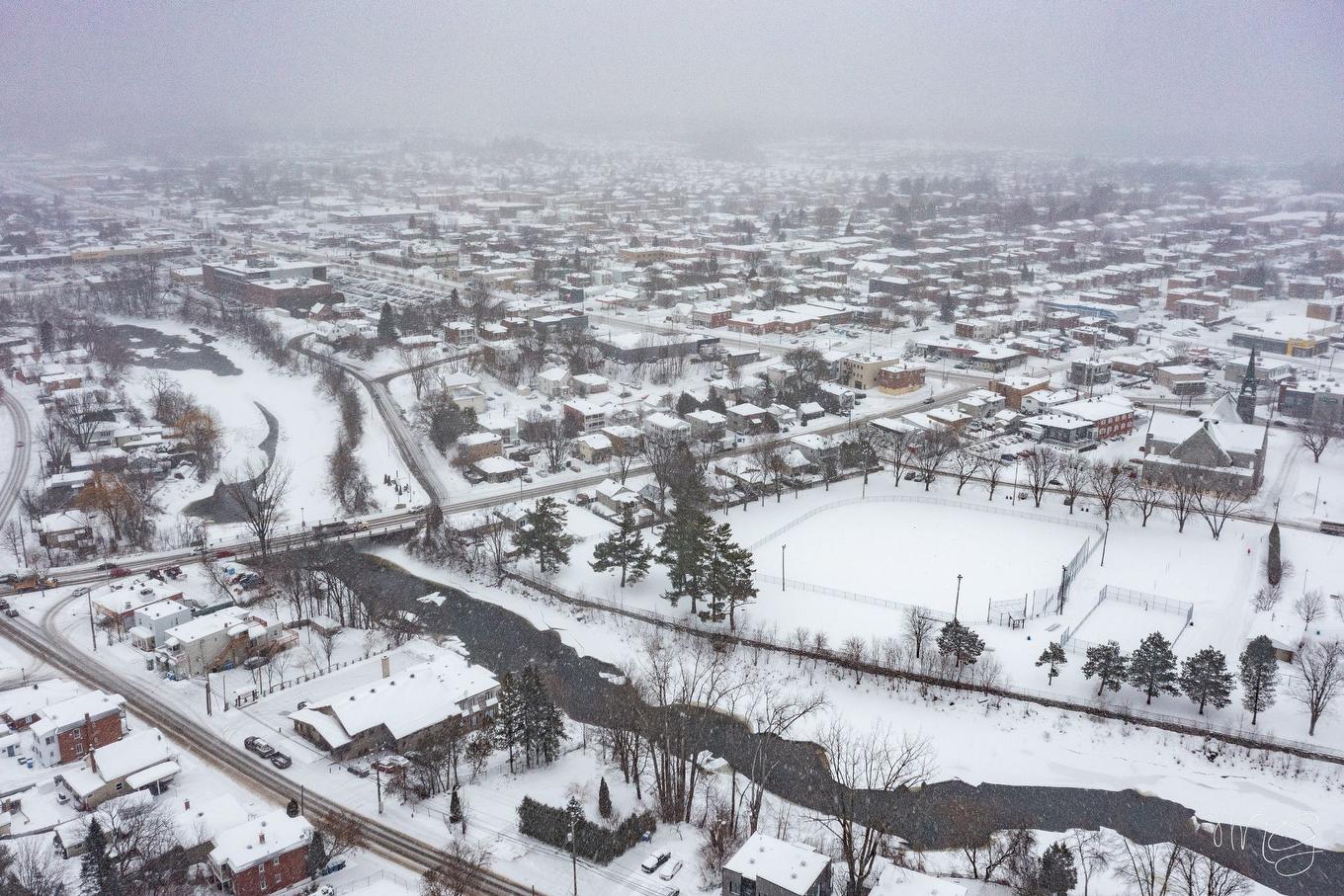 Aerial photo - 149 Rue Desormeaux, Saint-Jérôme, QC - Outdoor With View