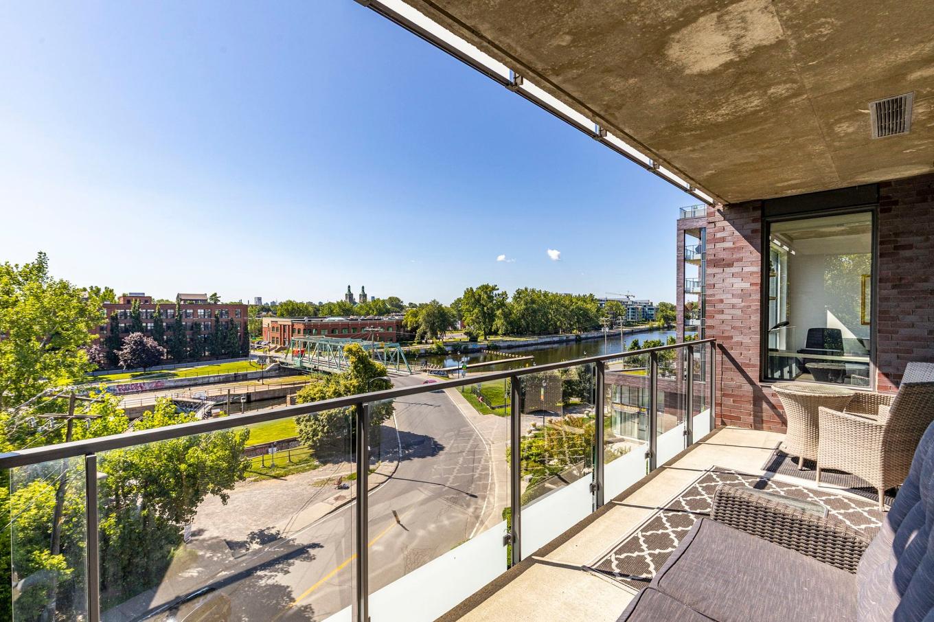 Balcony - 611-50 Rue Des Seigneurs, Montréal (Le Sud-Ouest), QC - Outdoor With Balcony With View With Exterior