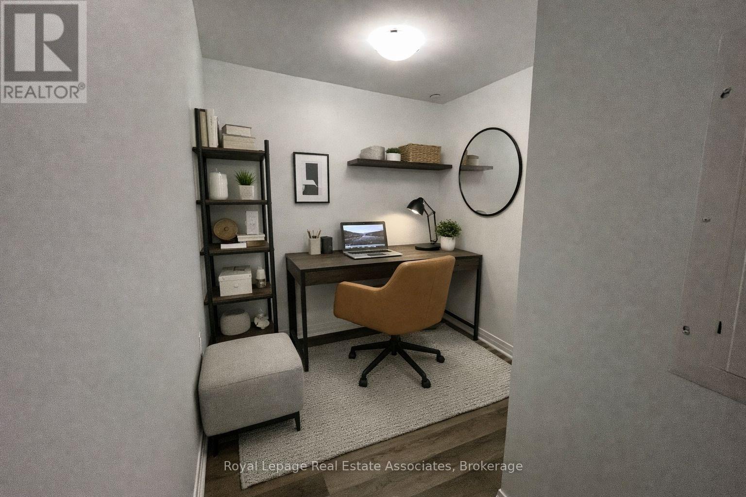 Digitally Staged - 108 - 460 Gordon Krantz Avenue, Milton, ON - Indoor Photo Showing Office
